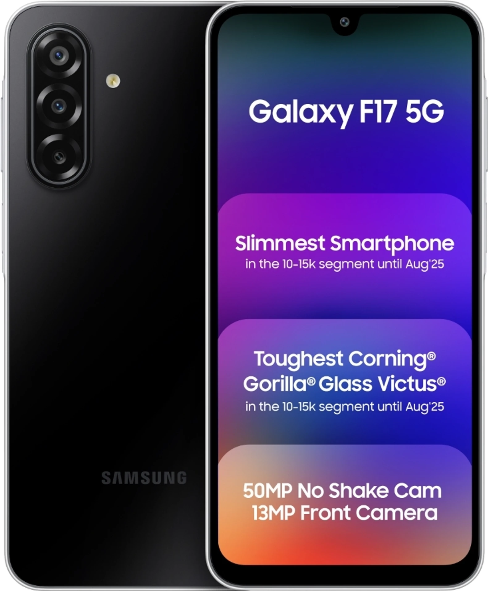 Galaxy F17 5G (Neo Black, 128 GB) (6 GB RAM)