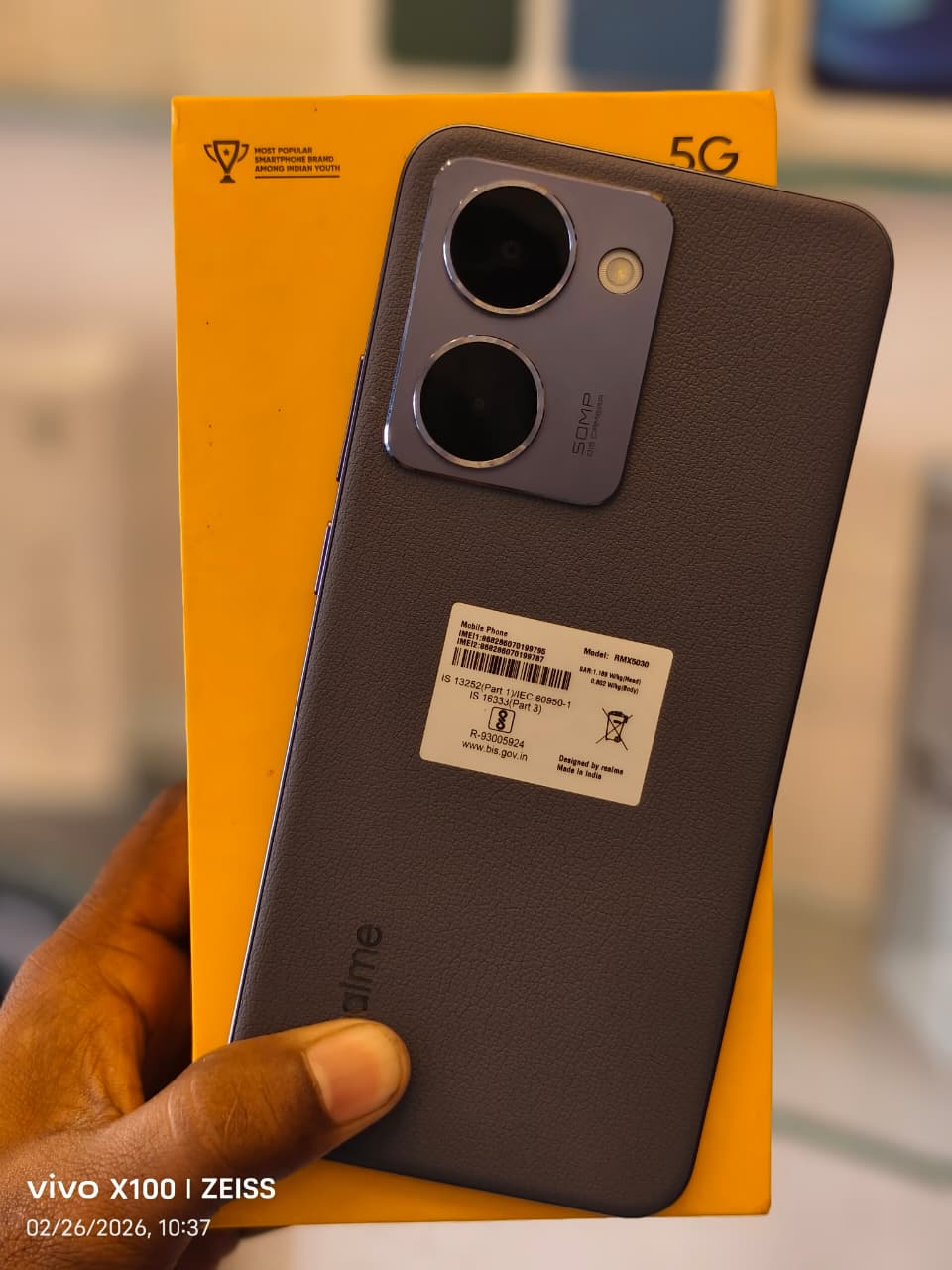 realme P3 Ultra 5G ( Neptune Blue 8 GB  256 GB) (Open Box)