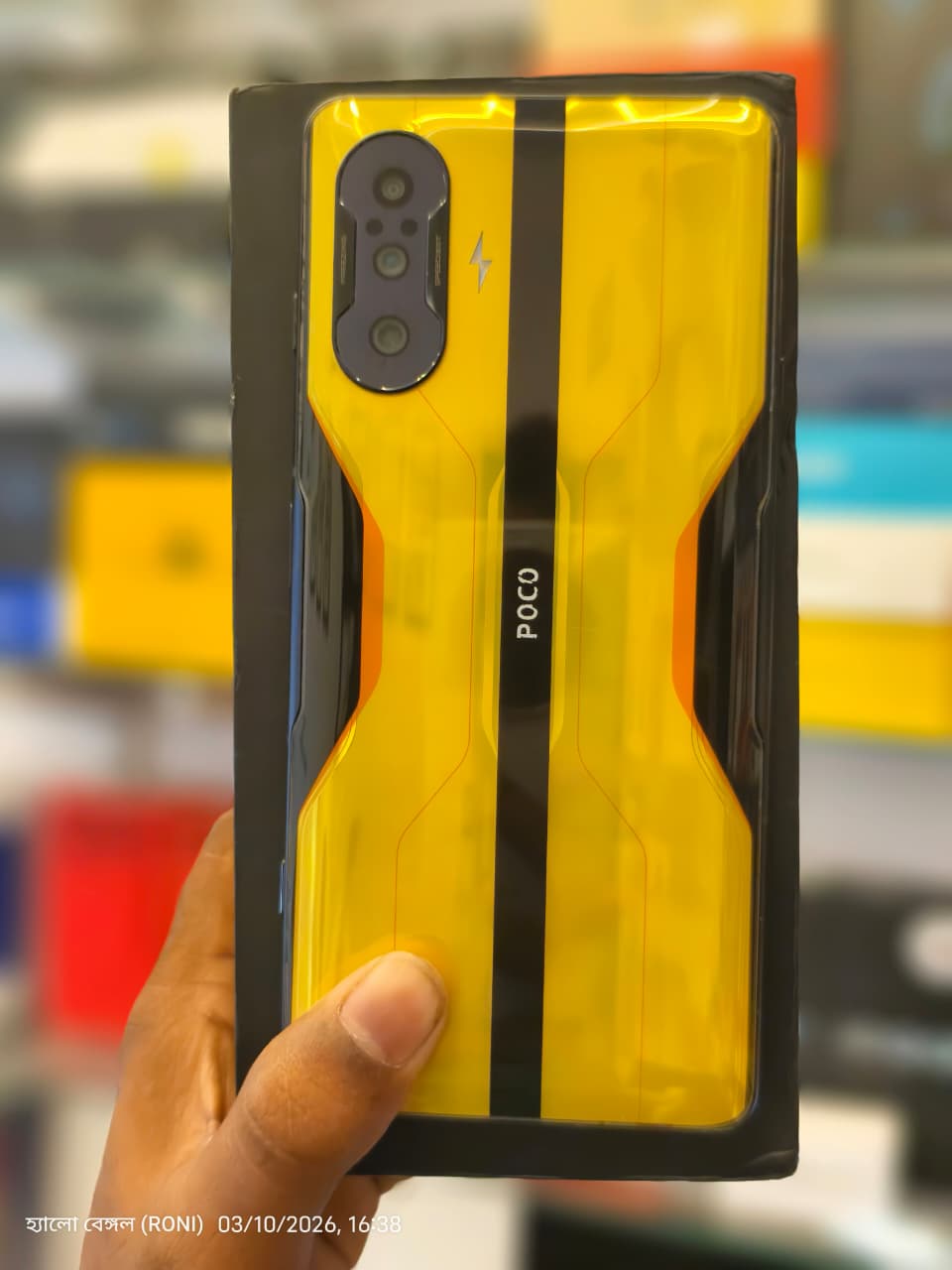 Poco POCO F3 GT 5G (Predator Black, 128 GB)  (6 GB RAM) — Used