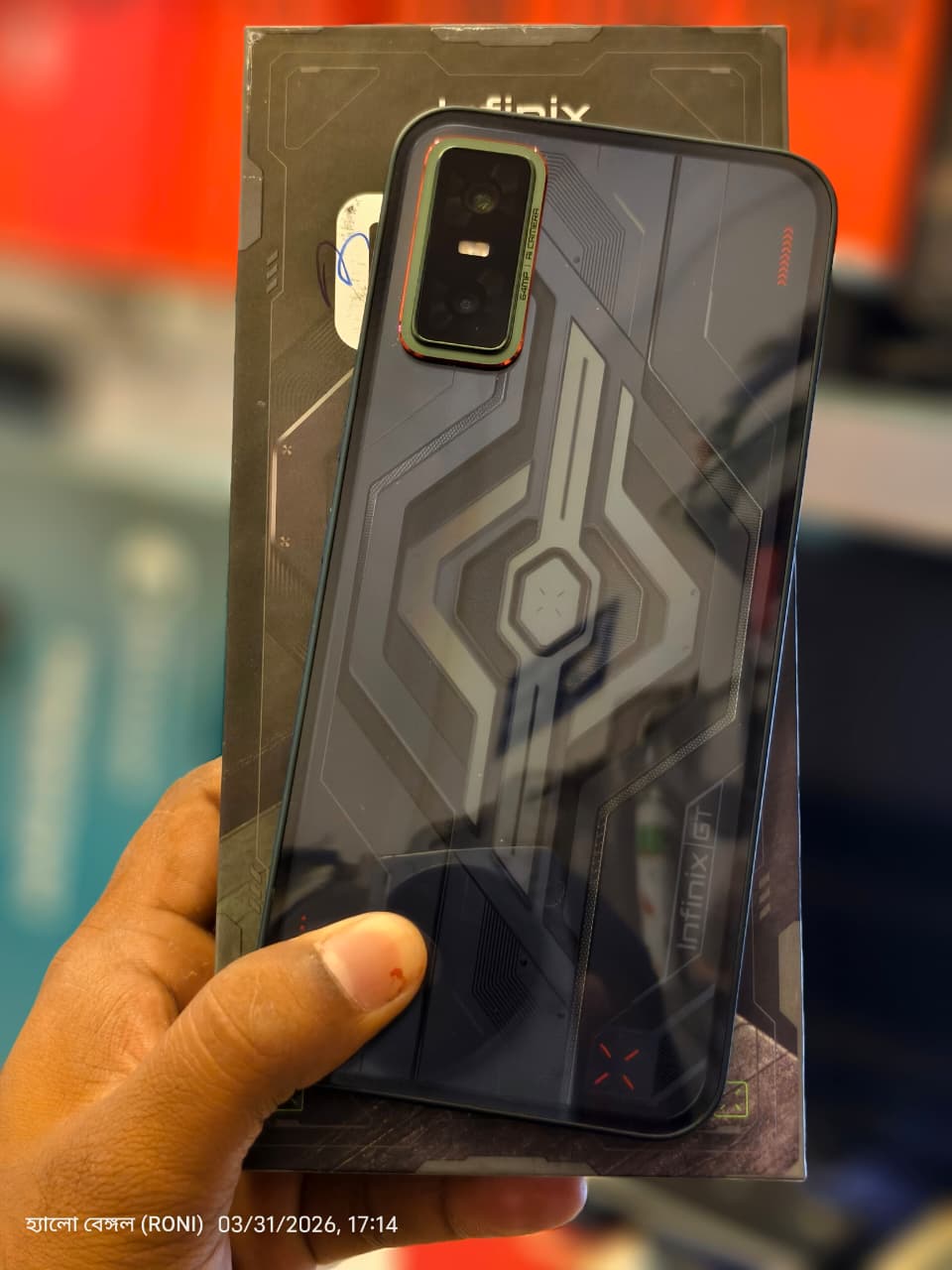 Infinix GT 30 5G+ Pulse Green 128 (Pulse Green, 128 GB) (8 GB RAM)