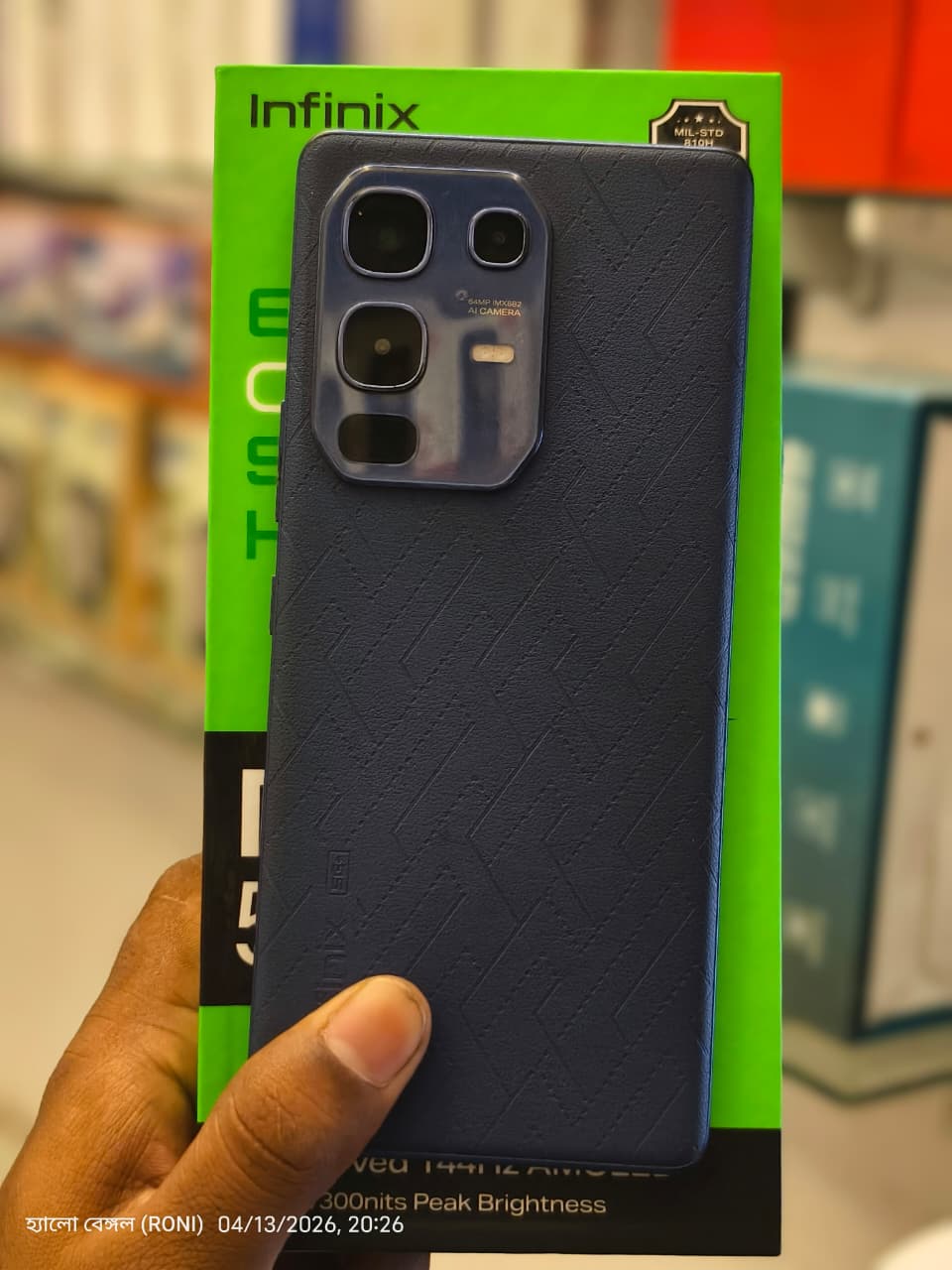 Infinix Note 50s 5G+ (Marine Drift, 128 GB) (6 GB RAM)