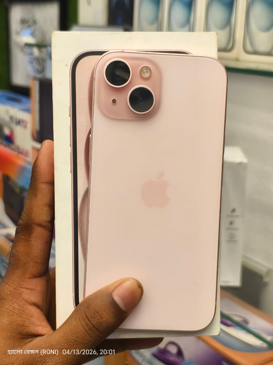 Apple APPLE iPhone 15 (Blue, 128 GB) — Like_new