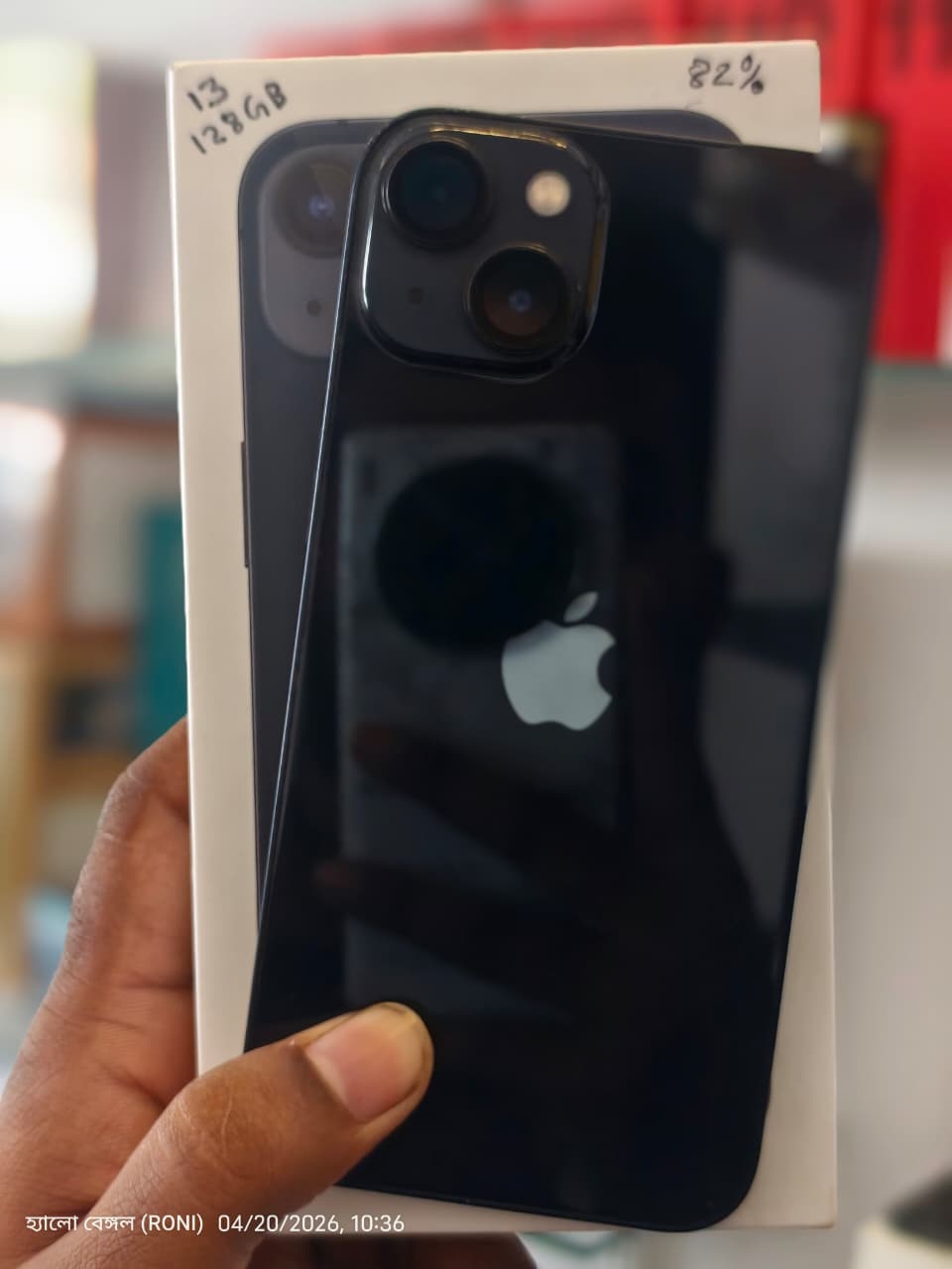 APPLE iPhone 13 (Midnight, 128 GB)