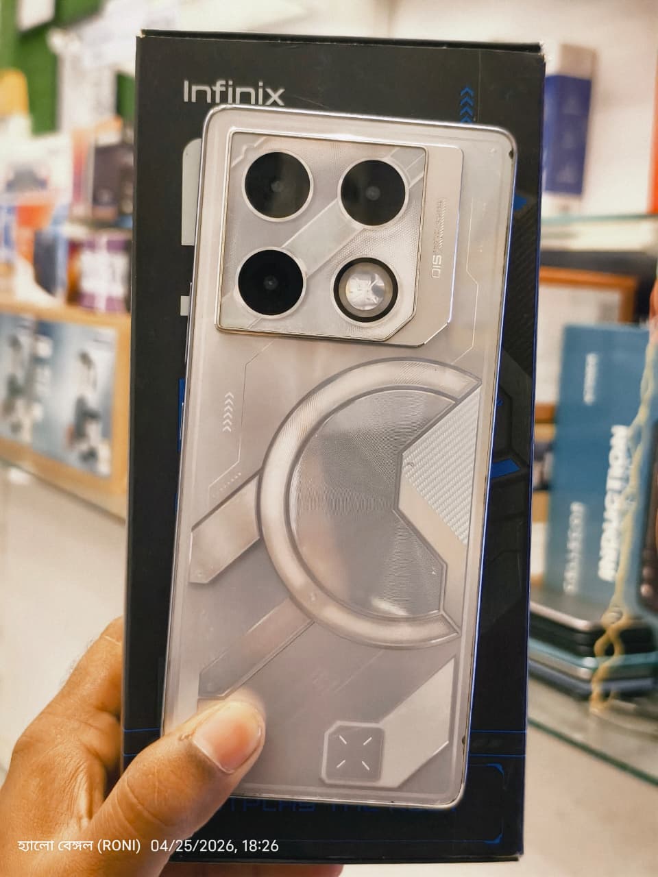 Infinix GT 20 Pro (Mecha Silver, 256 GB) (12 GB RAM)
