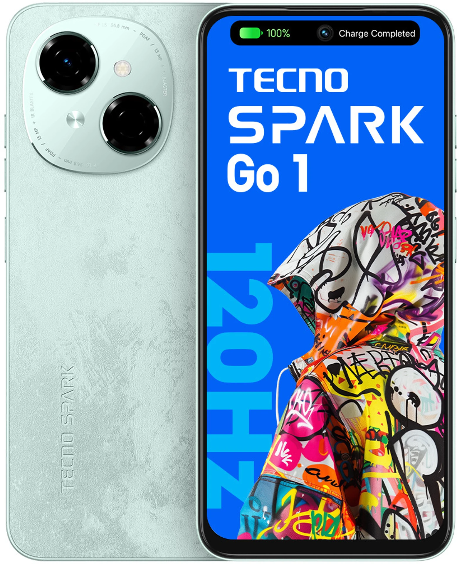 Tecno Spark Go 1 (Magic Skin Green, 64 GB) (4 GB RAM)