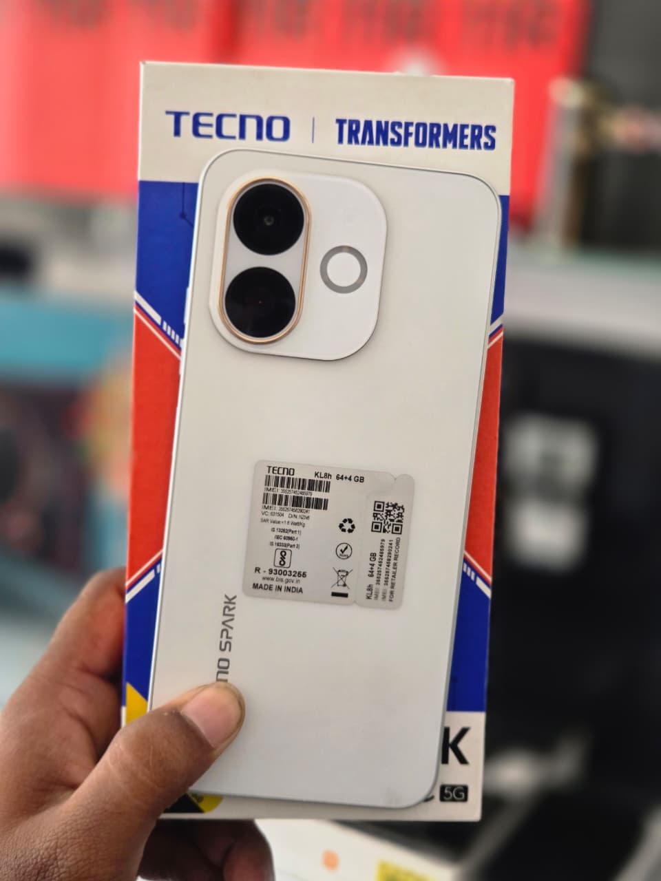 Tecno Tecno Spark 30C 5G (Aurora Cloud, 64 GB) (4 GB RAM) — Like_new