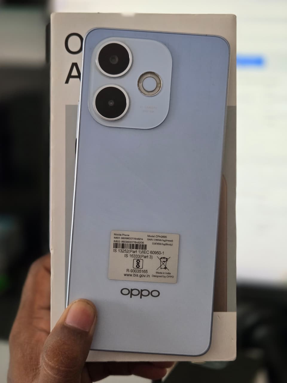 Oppo OPPO A5 Pro 5G (Feather Blue, 128 GB) (8 GB RAM) — Like_new