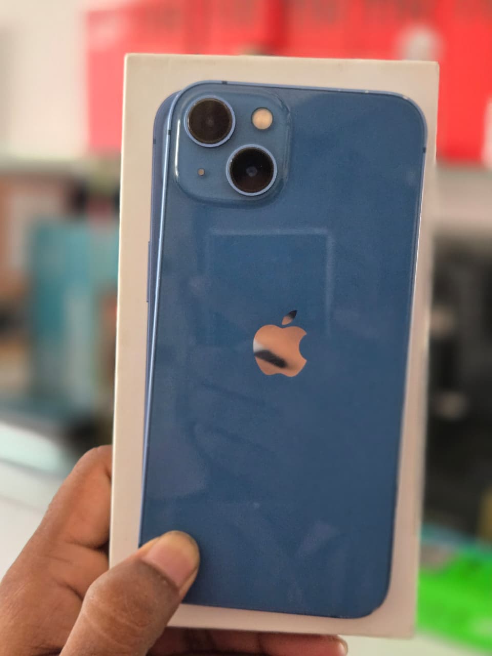 Apple APPLE iPhone 13 (Blue, 128 GB) — Used