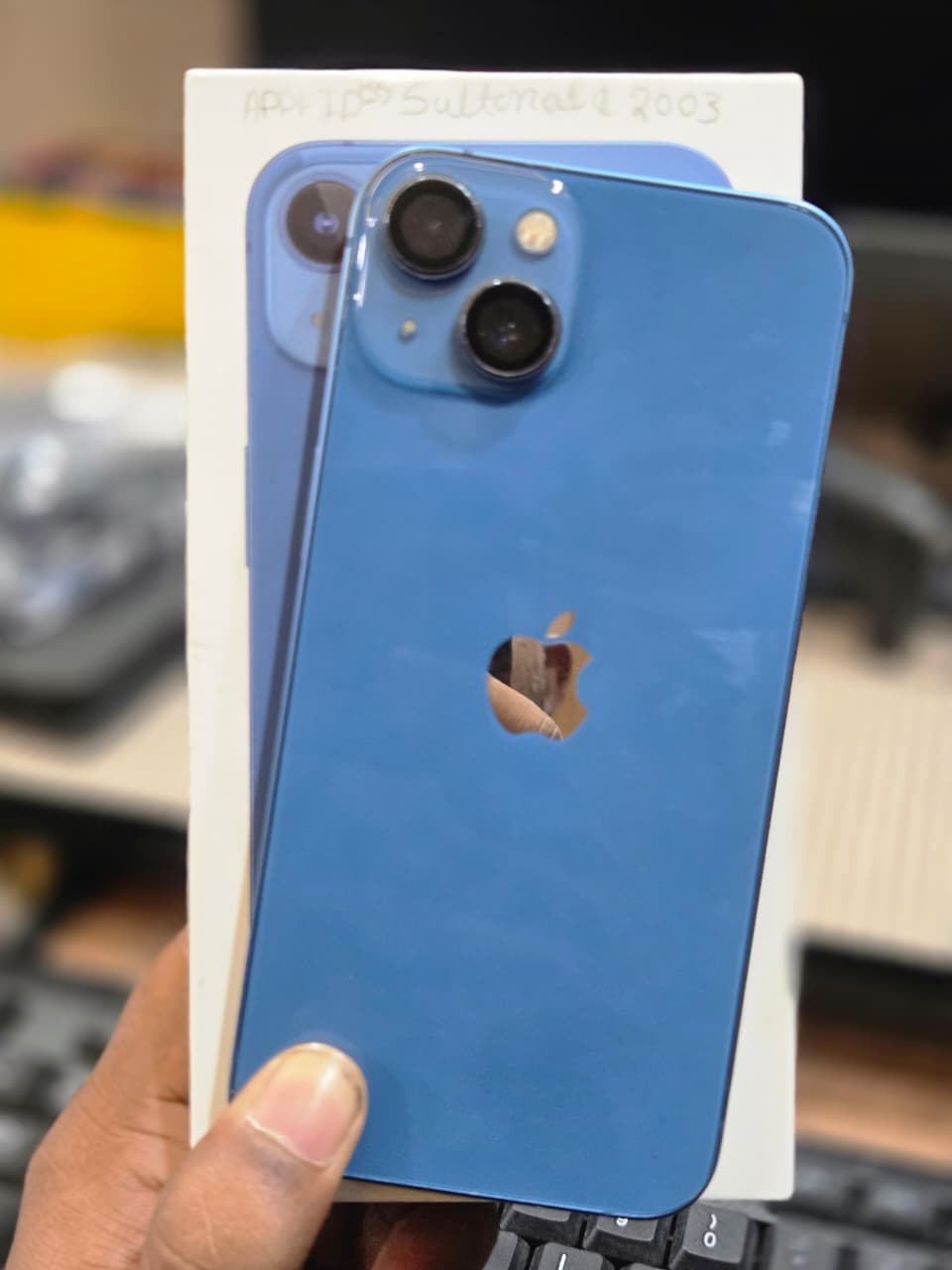 Apple APPLE iPhone 13 (Blue, 128 GB)
