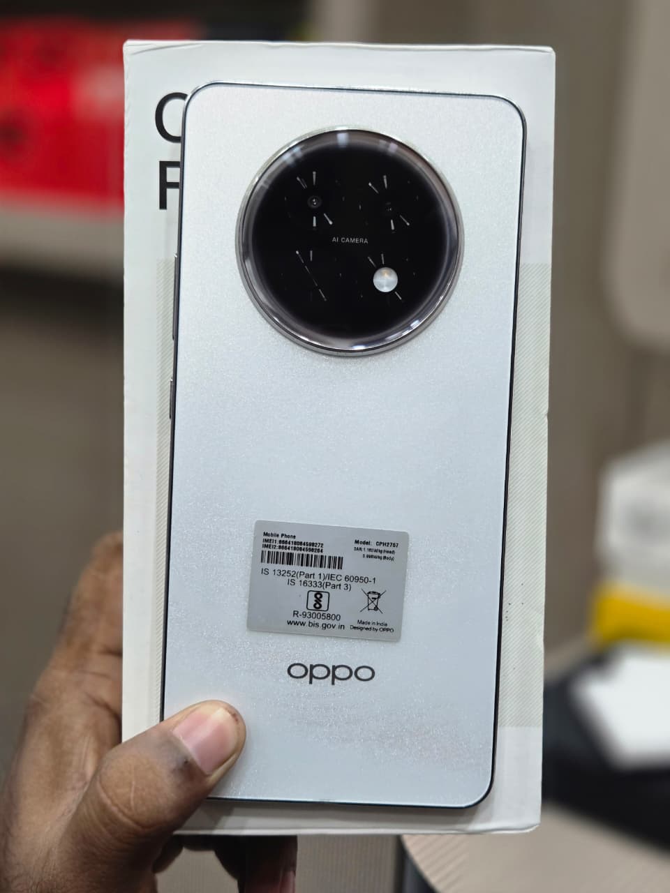 OPPO F31 Pro+ 5G (Himalayan White, 256 GB) (8 GB RAM)