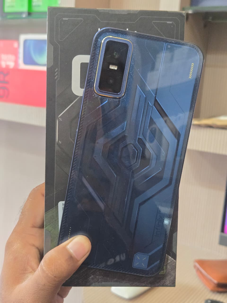 Infinix Infinix GT 30 5G+ Cyber Blue  (Cyber Blue, 128 GB) (8 GB RAM)